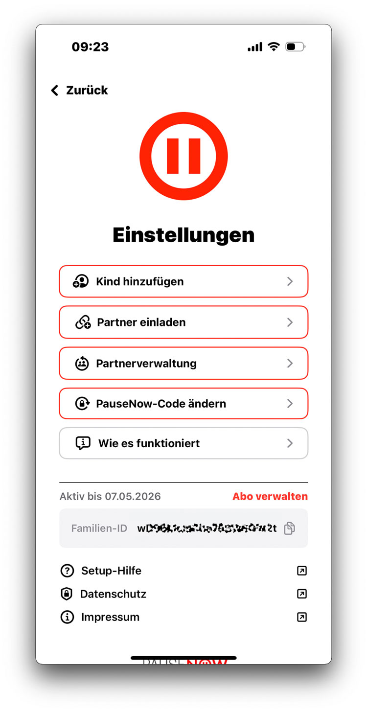 Admin-Einstellungen