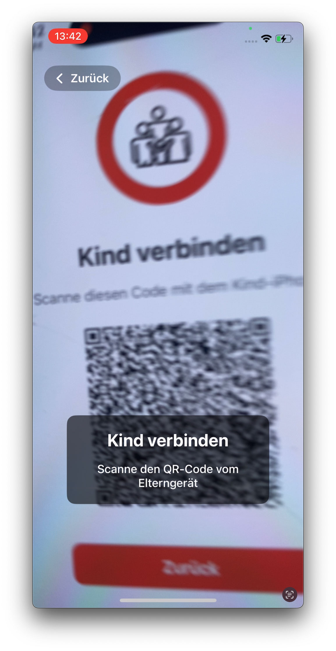 QR-Code scannen